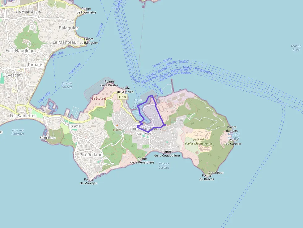 Appartement 59 m² trois pièces à vendre à Saint-Mandrier-sur-Mer