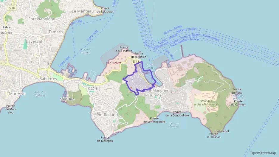 Appartement 85 m² quatre pièces à vendre à Saint-Mandrier-sur-Mer