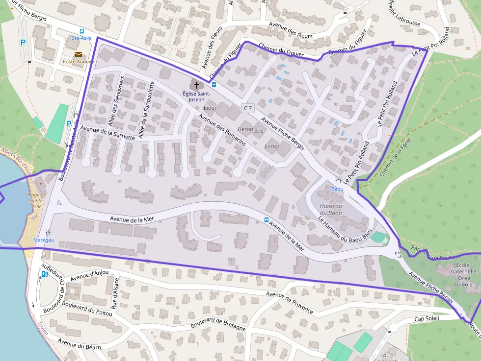 Appartement 24 m² une piece à vendre à Saint-Mandrier-sur-Mer