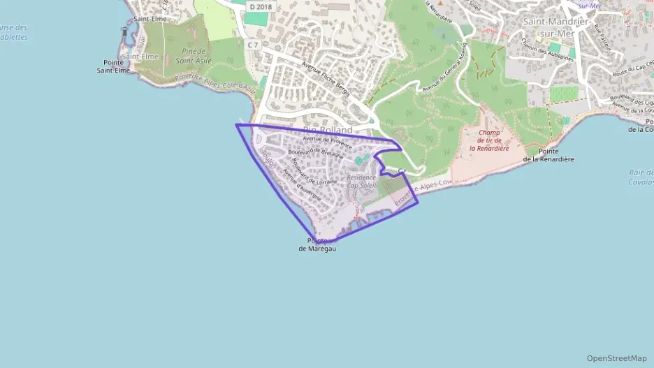 Appartement 55 m² deux pieces à vendre à Saint-Mandrier-sur-Mer
