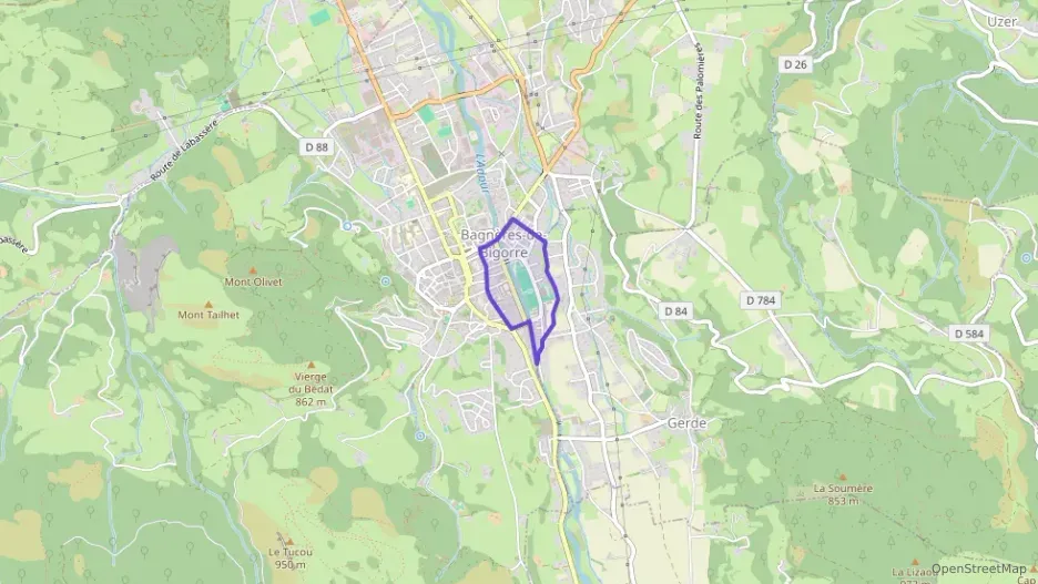 Appartement 68 m² quatre pièces à vendre à Bagnères-de-Bigorre