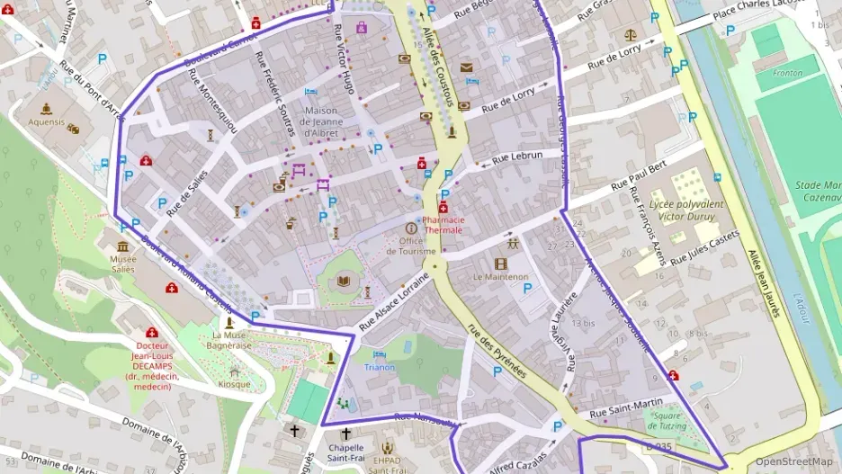 Appartement 61 m² trois pièces à vendre à Bagnères-de-Bigorre