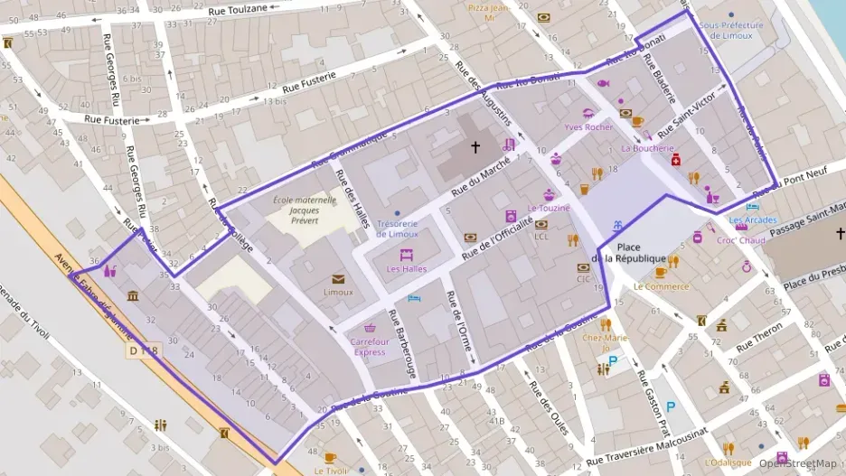 Appartement 120 m² quatre pièces à vendre à Limoux