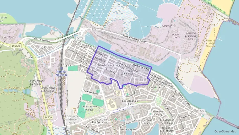 Appartement 80 m² quatre pièces à vendre à Port-la-Nouvelle