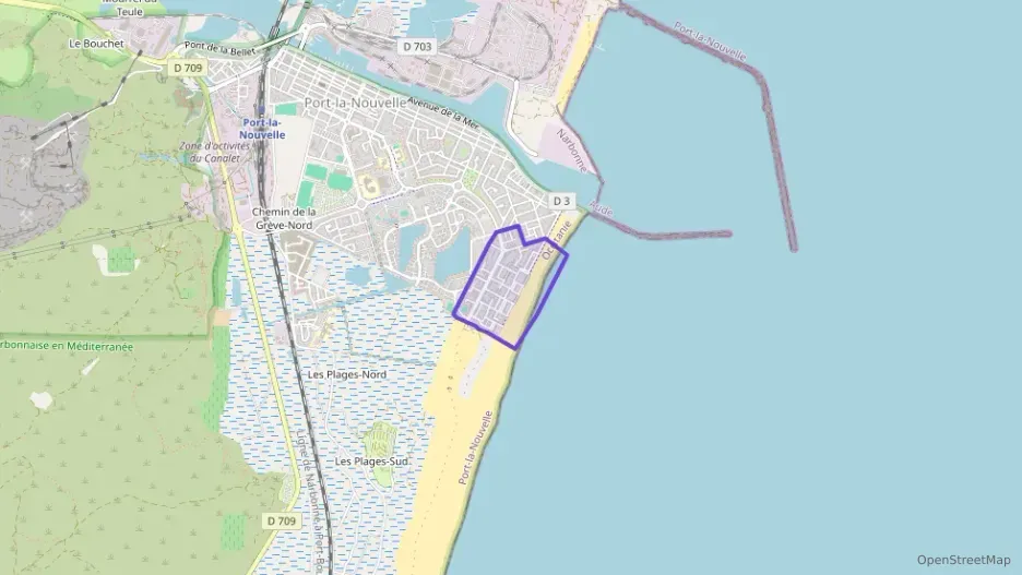 Appartement 42 m² deux pieces à vendre à Port-la-Nouvelle