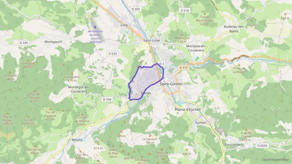 Appartement 60 m² trois pièces à vendre à Saint-Girons