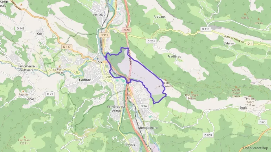 Appartement 55 m² trois pièces à vendre à Foix