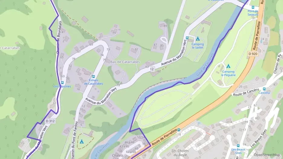 Appartement 40 m² trois pièces à vendre à Cauterets Appartement 40 m² trois pièces à vendre à Cauterets