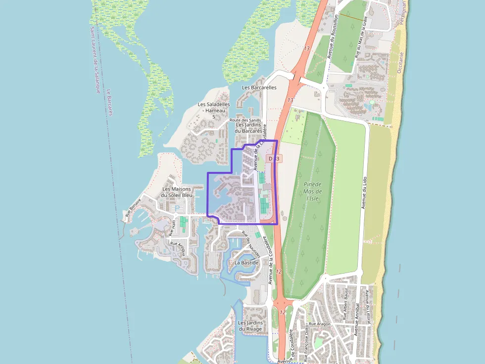 Appartement 25 m² deux pieces à vendre à Le Barcarès