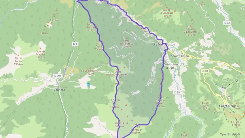 Appartement 33 m² deux pieces à vendre à Ustou