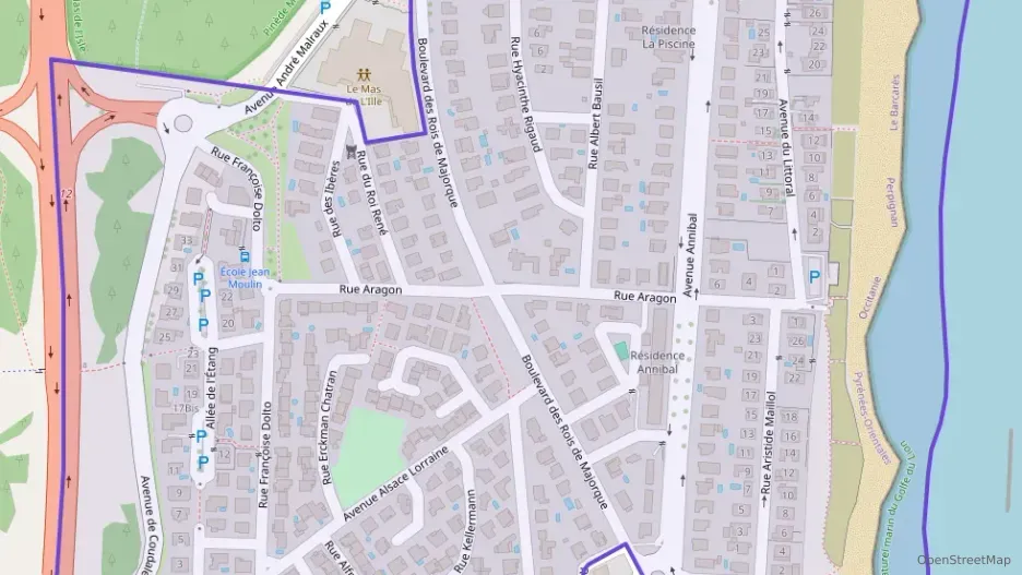 Appartement 53 m² trois pièces à vendre à Le Barcarès Appartement 53 m² trois pièces à vendre à Le Barcarès