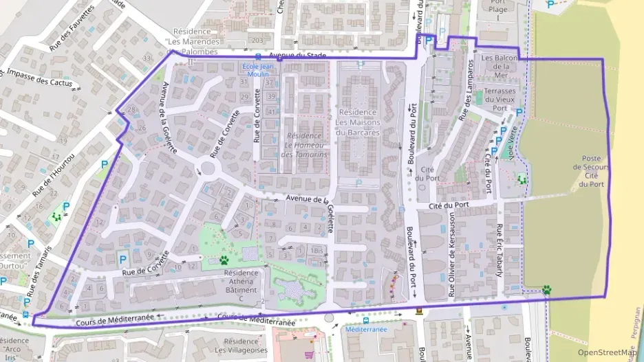 Appartement 19 m² une piece à vendre à Le Barcarès Appartement 19 m² une piece à vendre à Le Barcarès