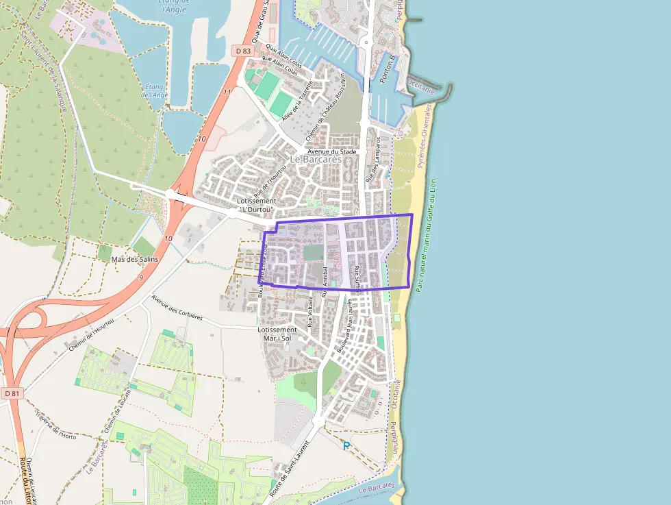 Appartement 60 m² trois pièces à vendre à Le Barcarès