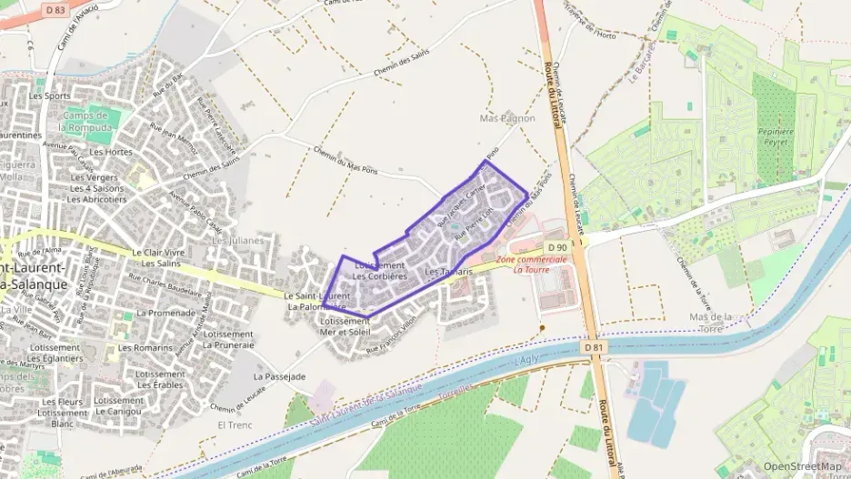 Appartement 90 m² trois pièces à vendre à Saint-Laurent-de-la-Salanque