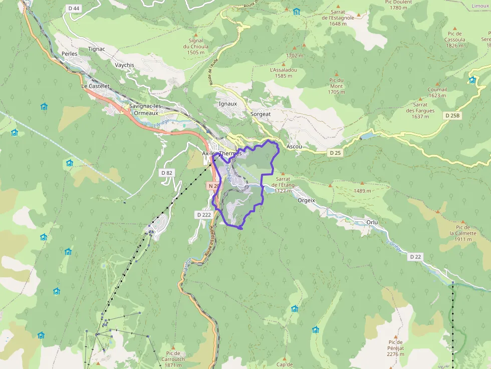 Appartement 30 m² une piece à vendre à Ax-les-Thermes