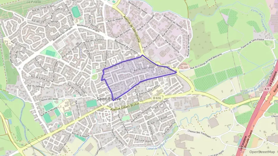 Appartement 54 m² deux pieces à vendre à Saint-Estève