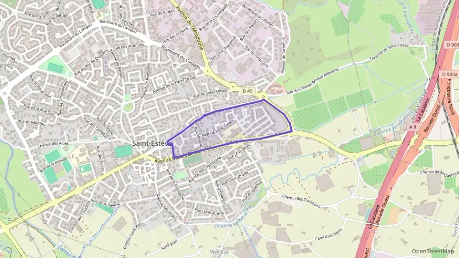 Appartement 61 m² trois pièces à vendre à Saint-Estève