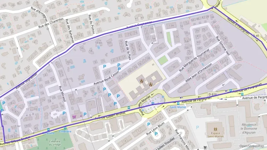 Appartement 46 m² deux pieces à vendre à Saint-Estève