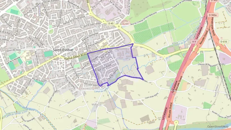 Appartement 75 m² quatre pièces à vendre à Saint-Estève Appartement 75 m² quatre pièces à vendre à Saint-Estève