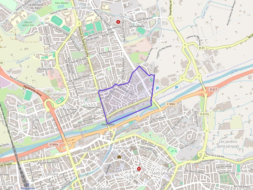 Appartement 76 m² quatre pièces à vendre à Perpignan