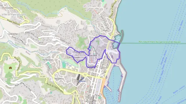 Appartement 90 m² trois pièces à vendre à Bastia