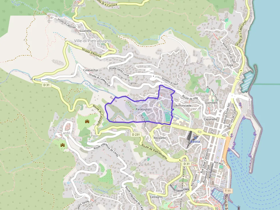 Appartement 49 m² deux pieces à vendre à Bastia Appartement 49 m² deux pieces à vendre à Bastia