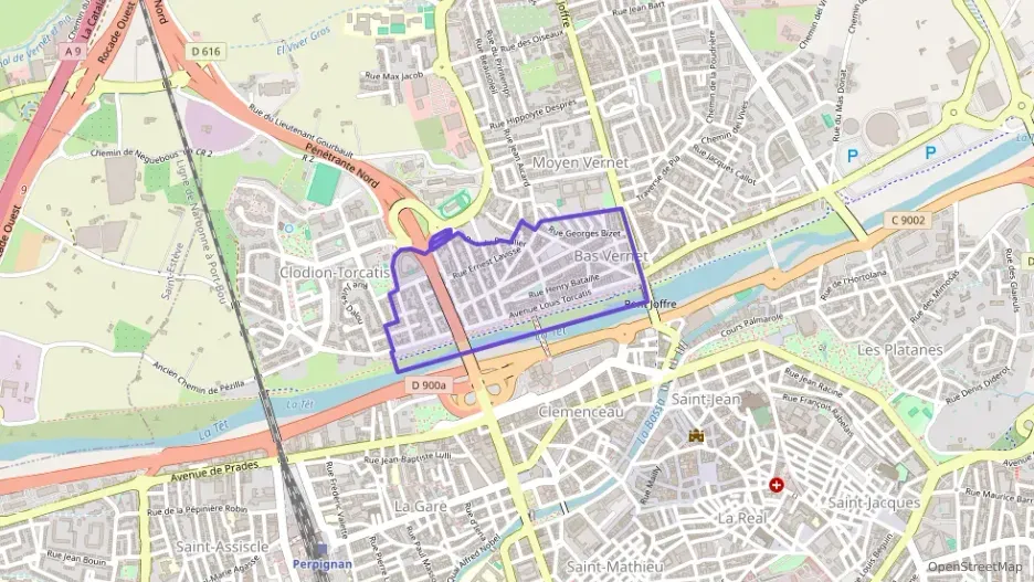 Appartement 70 m² trois pièces à vendre à Perpignan