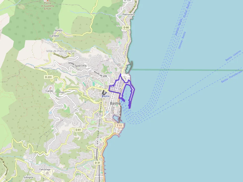 Appartement 90 m² trois pièces à vendre à Bastia Appartement 90 m² trois pièces à vendre à Bastia