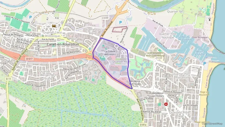 Appartement 62 m² trois pièces à vendre à Canet-en-Roussillon