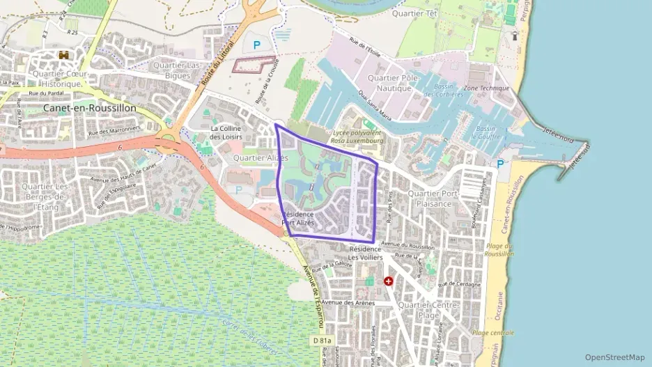 Appartement 61 m² trois pièces à vendre à Canet-en-Roussillon Appartement 61 m² trois pièces à vendre à Canet-en-Roussillon