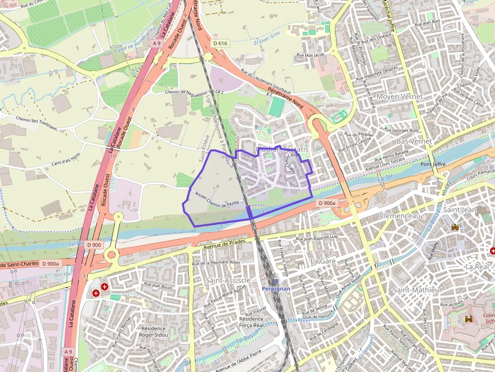 Appartement 64 m² trois pièces à vendre à Perpignan