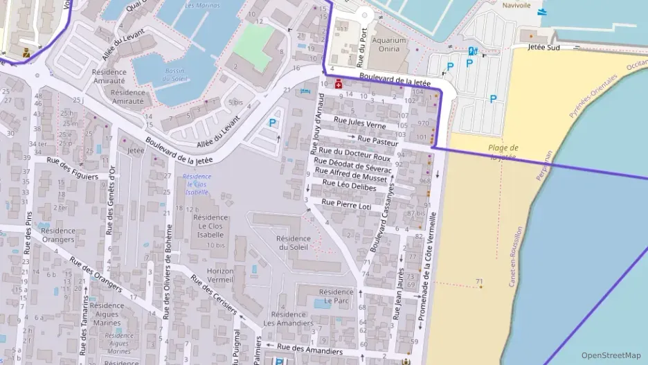 Appartement 38 m² deux pieces à vendre à Canet-en-Roussillon