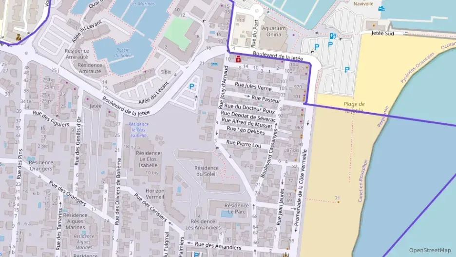 Appartement 38 m² deux pieces à vendre à Canet-en-Roussillon