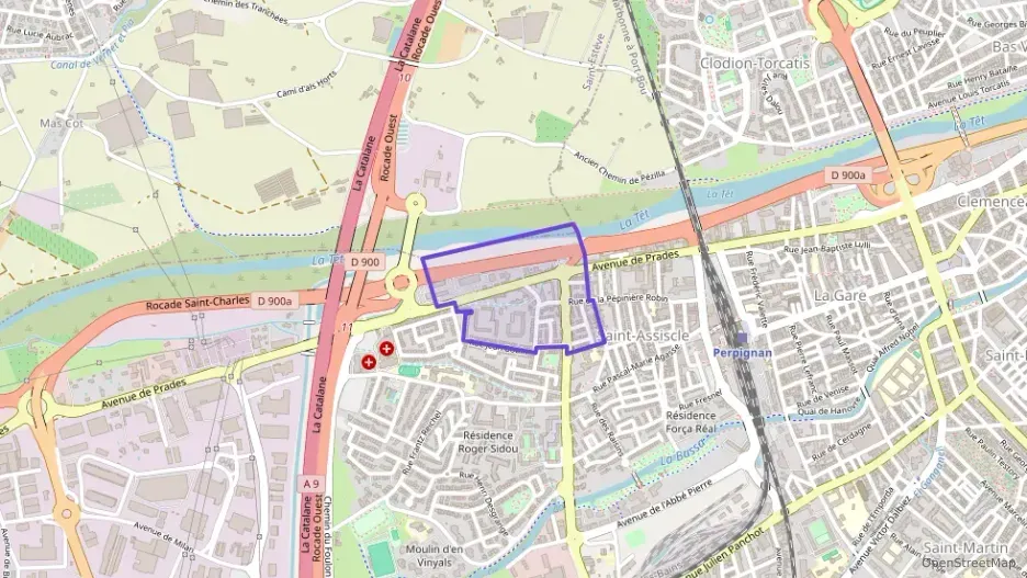 Appartement 51 m² trois pièces à vendre à Perpignan