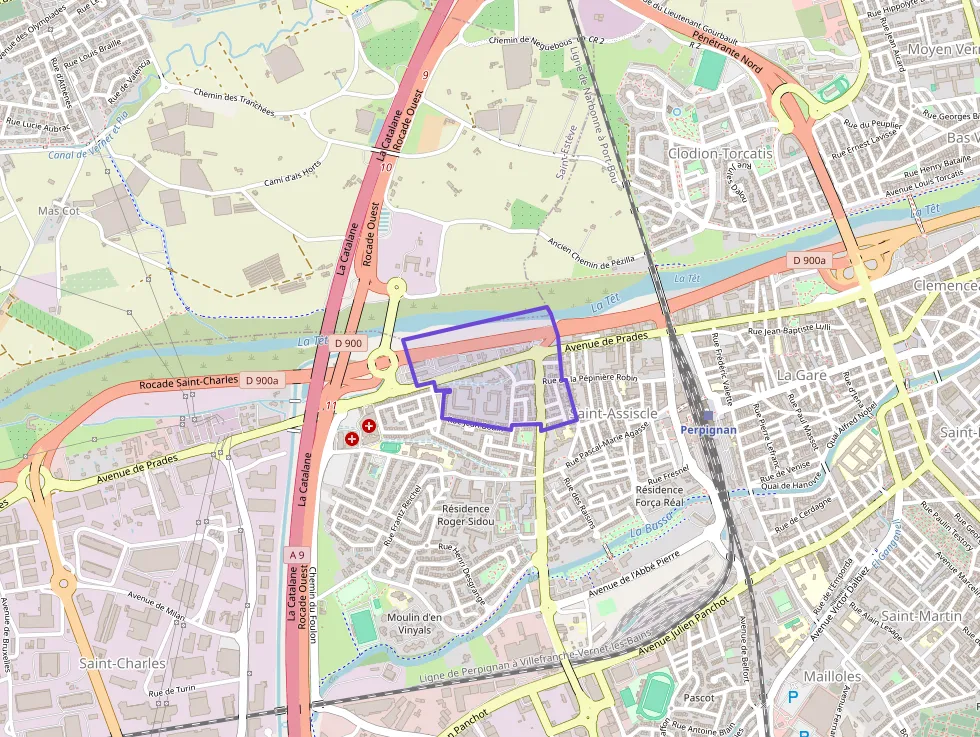 Appartement 90 m² trois pièces à vendre à Perpignan