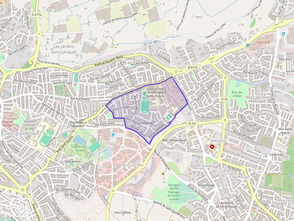 Appartement 48 m² trois pièces à vendre à Perpignan