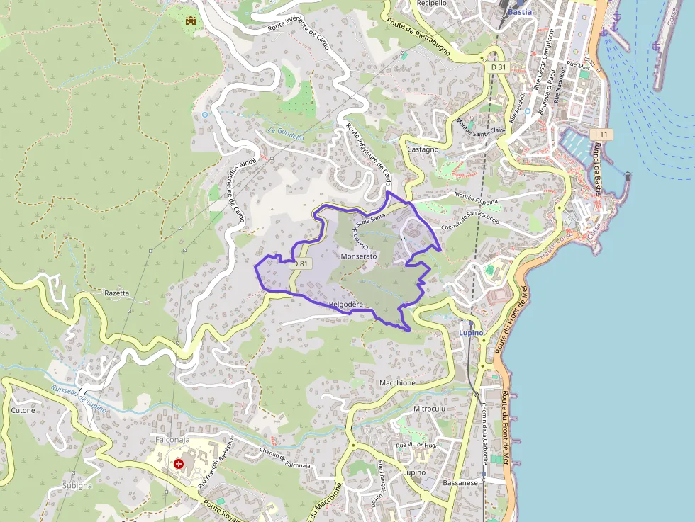 Appartement 67 m² trois pièces à vendre à Bastia