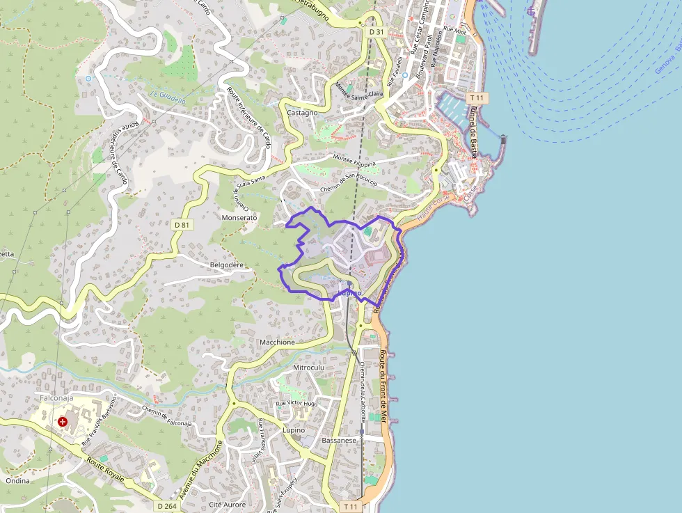 Appartement 83 m² trois pièces à vendre à Bastia