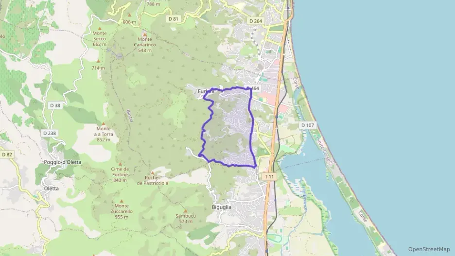 Appartement 54 m² deux pieces à vendre à Furiani Appartement 54 m² deux pieces à vendre à Furiani