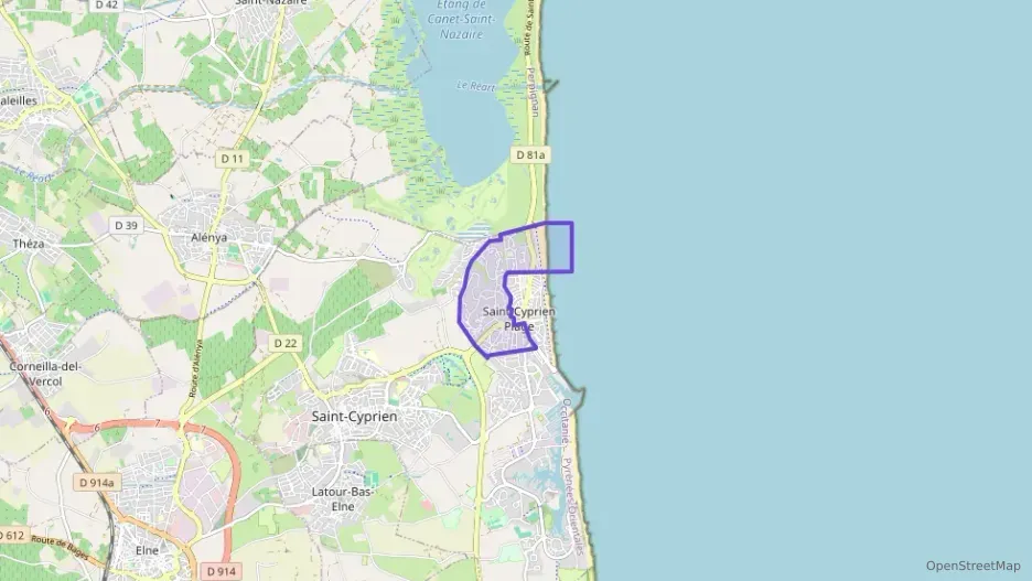 Appartement 45 m² trois pièces à vendre à Saint-Cyprien