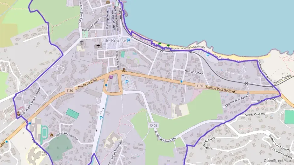 Appartement 70 m² quatre pièces à vendre à L`Île-Rousse Appartement 70 m² quatre pièces à vendre à L`Île-Rousse