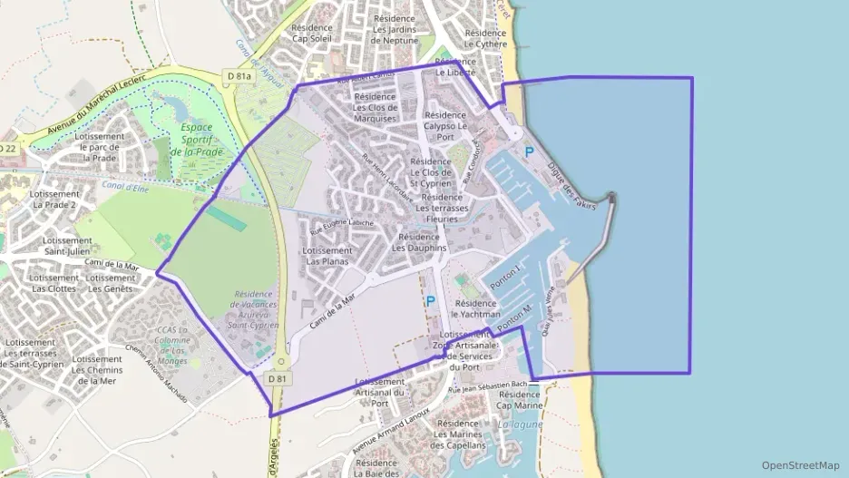 Appartement 59 m² deux pieces à vendre à Saint-Cyprien Appartement 59 m² deux pieces à vendre à Saint-Cyprien