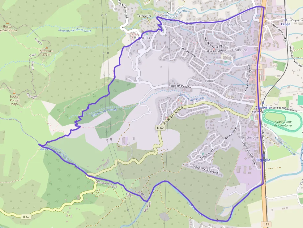 Appartement de trois pièces 70 m² à vendre  à Biguglia