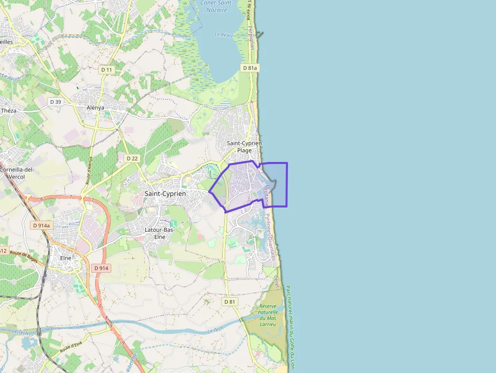 Appartement 33 m² trois pièces à vendre à Saint-Cyprien