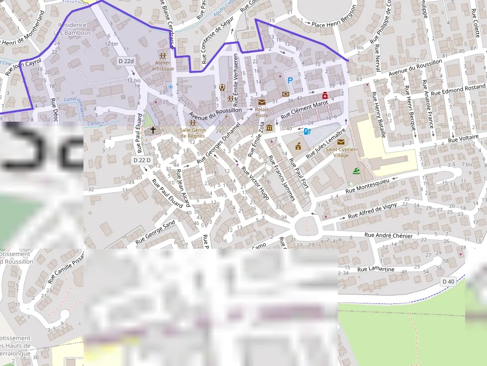 Appartement 58 m² deux pieces à vendre à Saint-Cyprien