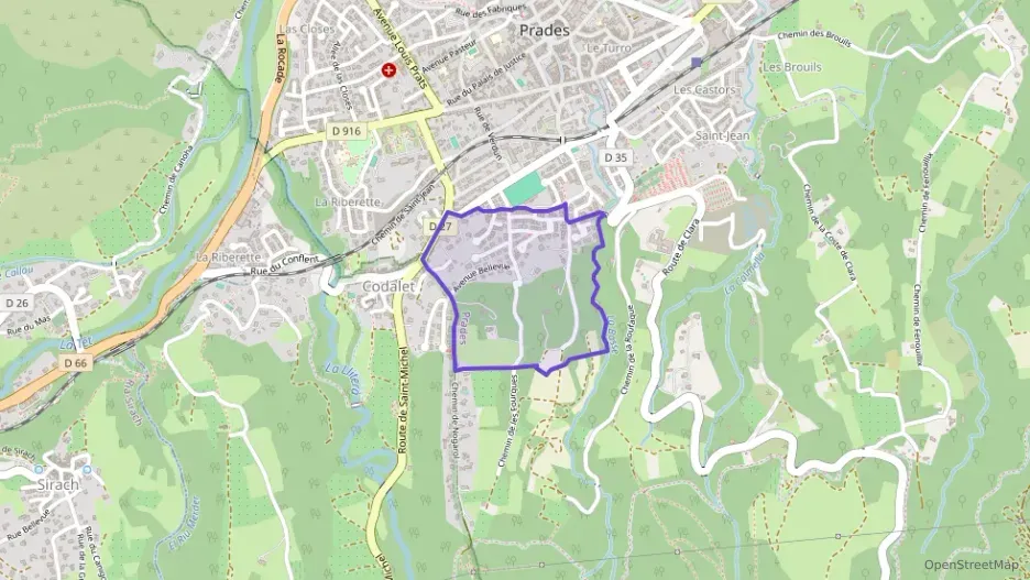 Appartement 40 m² une piece à vendre à Prades Appartement 40 m² une piece à vendre à Prades