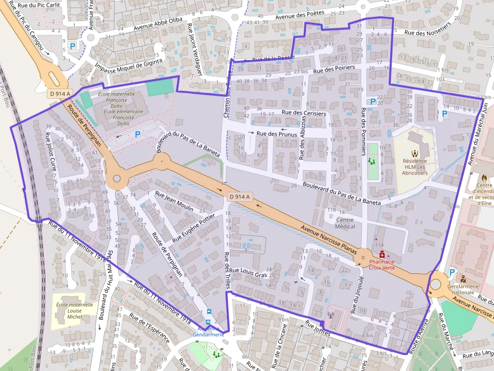 Appartement 100 m² quatre pièces à vendre à Elne