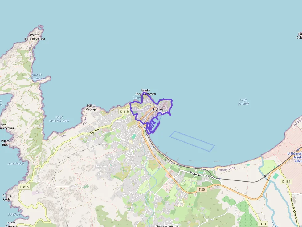 Appartement 110 m² une piece à vendre à Calvi Appartement 110 m² une piece à vendre à Calvi