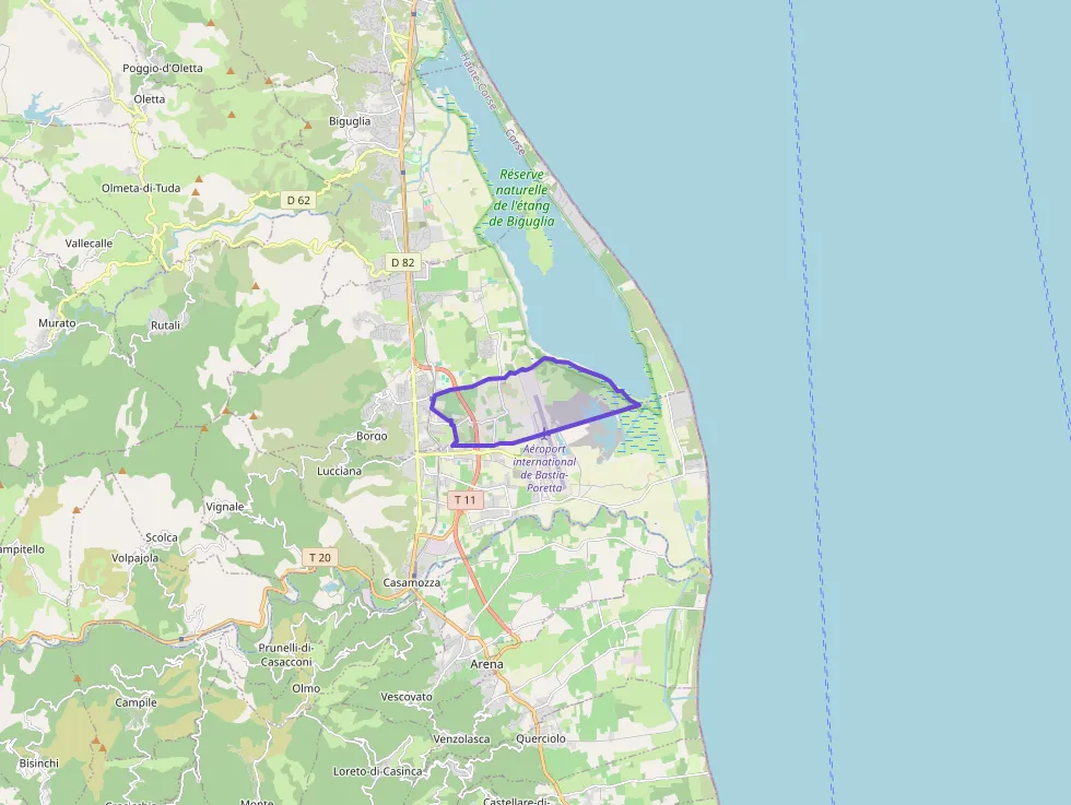 appartement de trois chambres 92 m² à vendre à Borgo appartement de trois chambres 92 m² à vendre à Borgo