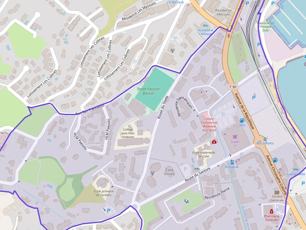 appartement de deux chambres 54 m² à vendre à Calvi